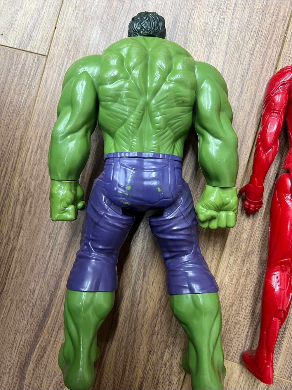 Marvel Red Iron Man & Black Batman Kids Superhero Figures - Picture 7 of 7